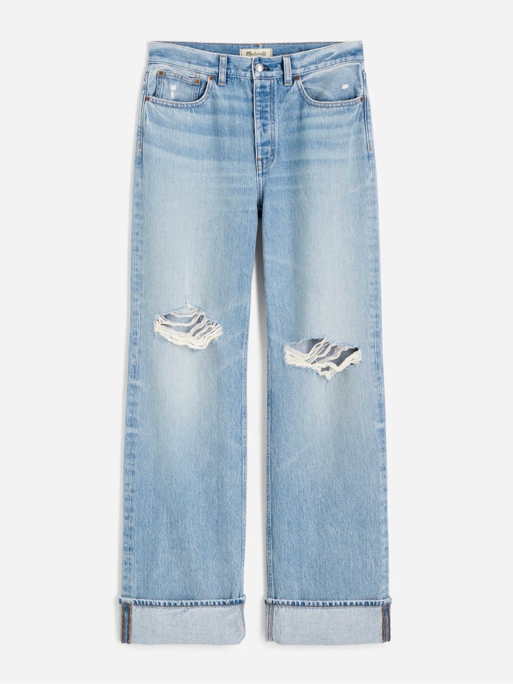 NWT Madewell Low Slung Baggy Jeans